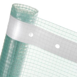 Plastic Lattice Film for Gardens and Greenhouses Reinforced with Nail-On Rim 2.69-/m² - 2m Breite