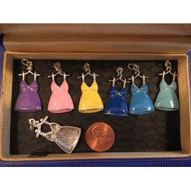 Unbranded METAL & ENAMELED CHARMS JEWELRY MAKING OR KEY CHAINS YOU PICK