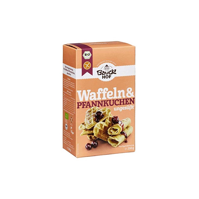 Bauck Organic Waffle & Pancakes, 200 g