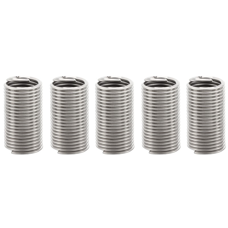 5Pcs Wire Thread Insert Stainless Steel Protective Coil Sleeve Screw