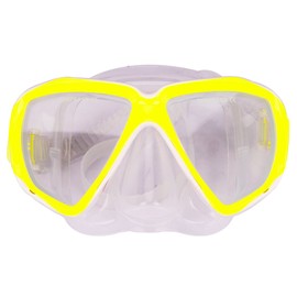 Kids Swim Goggles Girls Boys Swimming Goggles Waterproof Dive Mask Anti Fog UV Protection Shatterproof No Leaking Swim Glasses Child Swimming Mask for Snorkeling Swimming Diving (Yellow)