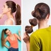 180 PCS Black Elastic Hair Ties No Damage Hair Elastic