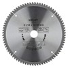wolfcraft 6542000 Mitre Saw Blade Diameter 250 mm Fine, Clean