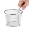 Acouto Mini Stainless Steel Chips Deep Fry Baskets Food Presentation