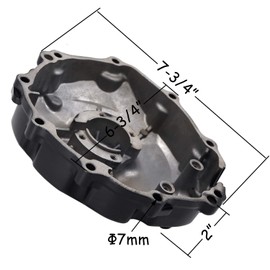 HTTMT- CBR1000RR Engine Stator Crankcase Cover Compatible with 2012-2016 CBR 1000 RR Crank Case LEFT [P/N: MT313-059B-BK]
