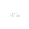 CRL White T-Crank Window Handle With 3/8" Spline Size for