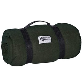 Commando Industries Cuddly Fluffy Army Style Picnic Blanket Outdoor Blanket 140 x 190 cm (Olive)