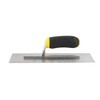 ZJNOTED plastering Trowel 12"X4" Carbon Steel Soft Handle plastering Trowel