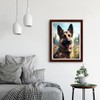 MOER SKY Fun German Shepherd Diamond Painting Kits for Adults