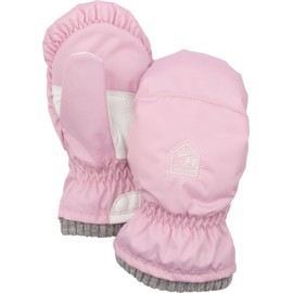 Hestra Kids Warm Youth My First Basic Cold Weather Winter Mittens for Babies and Juniors for Cold and Snow - Rose - 2