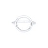 Elli Women's 925 Sterling Silver Circle Ring, Size M