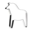 KOLIBROX Dala Horse Cookie Cutter - Traditional Swedish Design Scandinavian