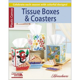 LEISURE ARTS Tissue Boxes and Coasters