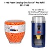 3M One Touch 1100 Earplugs Refill 391-1100 (Pack of 500)