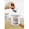 Purely Home Bunny Rabbit Kitchen Sugar Storage Canister - Teacup