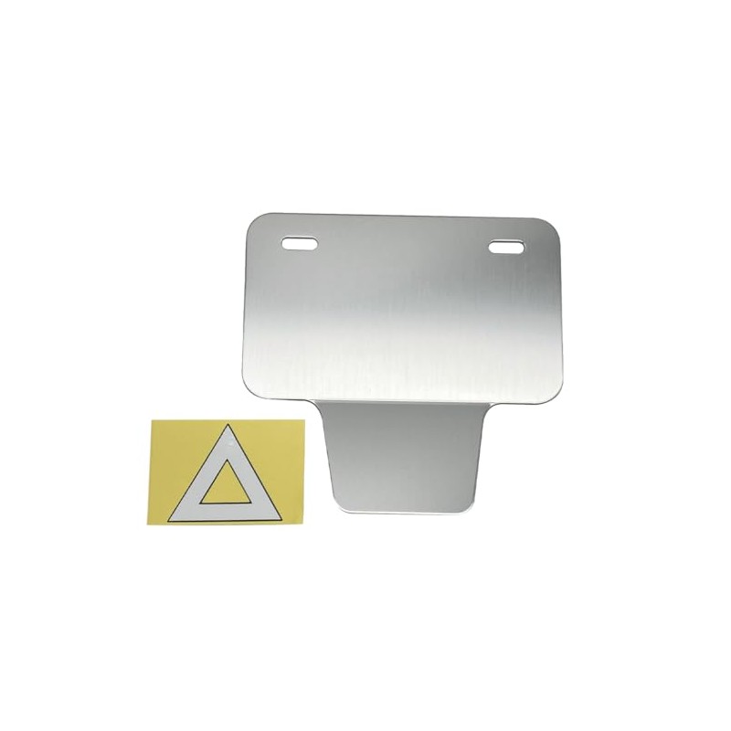 Cf Posh 204040 Small Corner License Plate Holder for 50-125cc