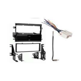 Harmony Audio Compatible with Ford F 150 2007 2008 Single DIN Stereo Harness Radio Install Dash Kit Package