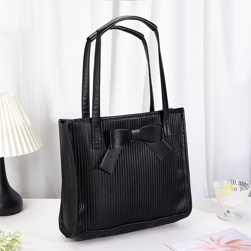 PH PandaHall 2pcs Leather Handbag Handles Wrap Cover, Black Handle