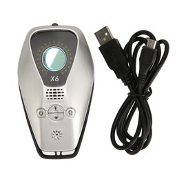 Camera Bug Detector Adjustable Sensitivity Prevent Candid Prevent Eavesdropping Portable Camera Finder for Offices Home X6