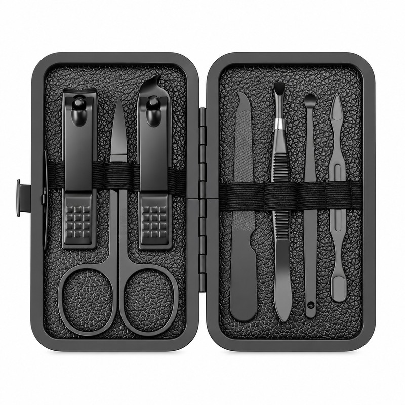 Professional Manicure & Pedicure Nail Care Set – Stainless Steel
