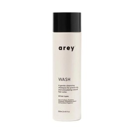 Arey Wash Shampoo for Women & Men | Delay + Reduce the Signs of Aging Grey Hair & Promote Healthier Strands | Proactive Clean Formula | Vegan, Gluten-Free & Cruelty-Free (8.45 Fl Oz, 30 Uses)