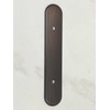 CKP Brand #300 3 in. (76mm) Oval Backplate, Oil-Rubbed Bronze