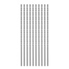 sourcing map 10pcs Extra Long Drill Bits, 2mm HSS Drill