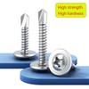 Qrity Self Tapping Screws M4.8 x 13 mm, Drill Tail