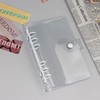 Multibey A5 6-Rings Binder Rings Soft Clear Cover Transparent Shell