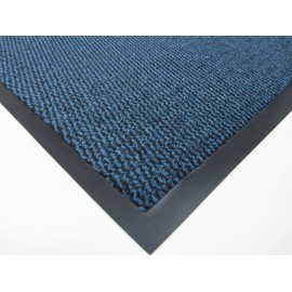 SMALL MEDIUM LARGE BLUE KITCHEN MATS HEAVY DUTY BARRIER MAT NON SLIP RUBBER BACK DOOR HALL ENTRANCE RUNNERS MATS (60 x 80 cm)