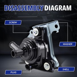 BasaltAuto Water Pump G9020-47031 04000-32528 Compatible for 2004-2009 Toyota Prius 1.5L