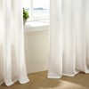 Pinch Pleated Linen Curtains 108 Inches long for Living Room