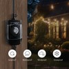 M EGA MEGACUBE Outdoor Timer Outlet Waterproof, 24 Hour Mechanical