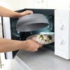 Microwave Splatter Cover for Food - Silicone Glass Dish Plate