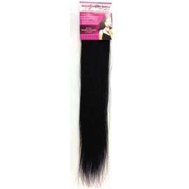 Simply Extensions Remy Double Sided Tape in Hair Extensions Human Hair 21 inch 5pc 45g/pk Seamless Skin Weft Remy Color: 1B Off Black - Silky Straight