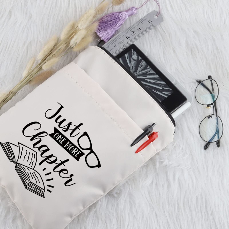 PLITI Bookworm Book Sleeve Librarian Appreciation Gift Book Lover Gift