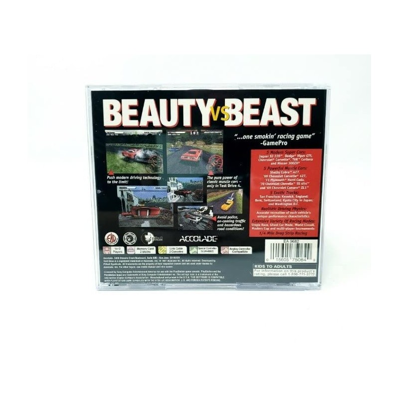 Test Drive 4 PS1 (Renewed)