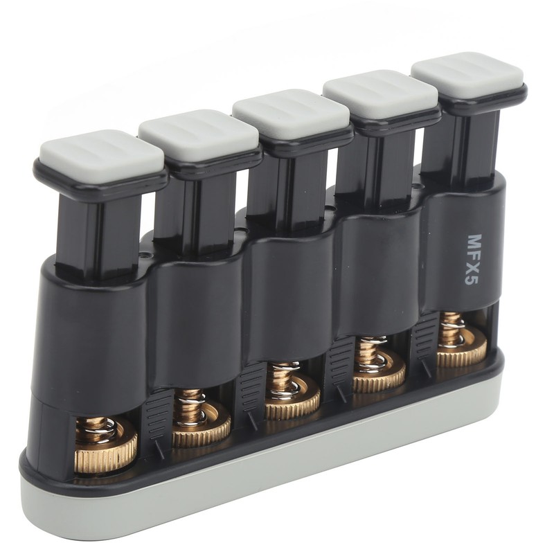 Piano Finger Trainer 5‑Key Adjustable Strengthener Musical Instrument Grip for
