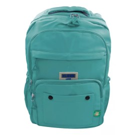 Maíz Mochila Escolar Bolsa Casual Estudiante Viaje Moda Juvenil Color Turquesa