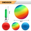 Beetwo Playground Balls, 8.5 Inch Dodgeball Kickball for Kids Adults