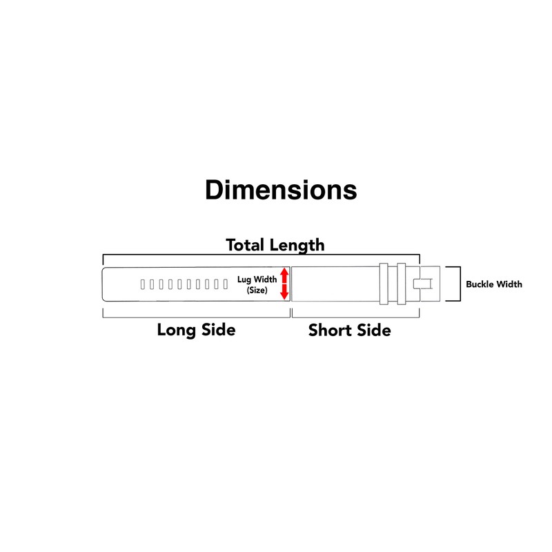 Bandini 32mm Mens Italian Leather Watch Band Strap - Blue