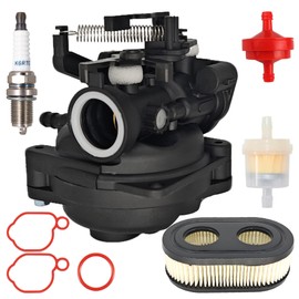 M230 Carburetor Carb Air Filter Kit - Compatible with Craftsman M230 163cc Engine, Craftman Carburetor, and Troy Bilt Lawn Mower Parts; 799584 Carburetor Perfect Engine Performance Solution