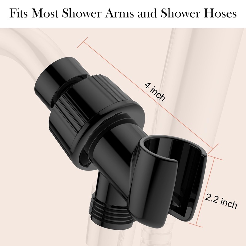 Handheld Shower Head Holder - Adjustable Arm Mount for Connecting
