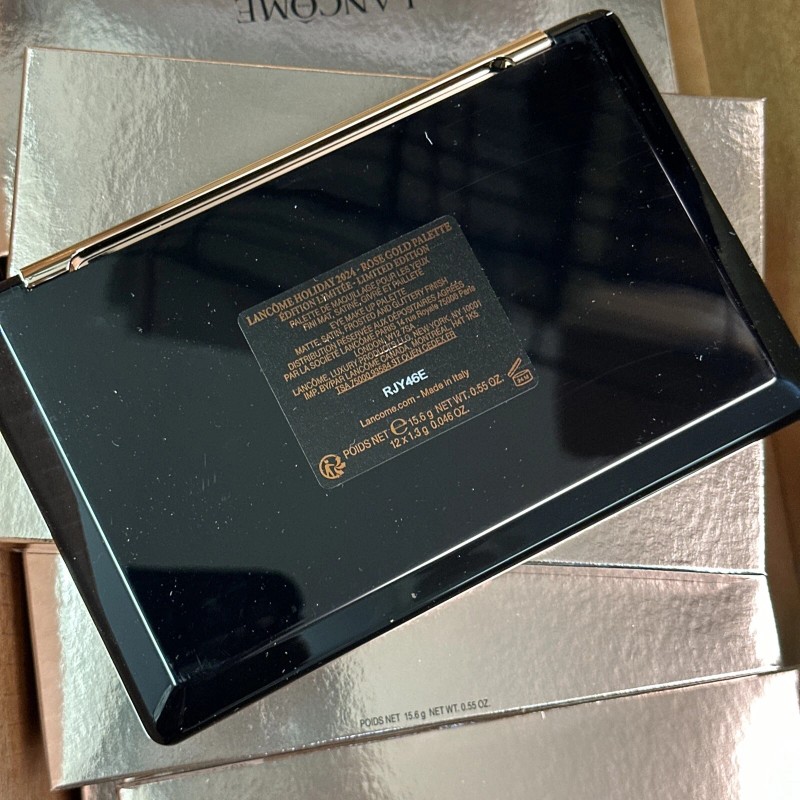 Lancôme Lancome 2024 holiday rose gold Palette 12 EyeShadow Limited