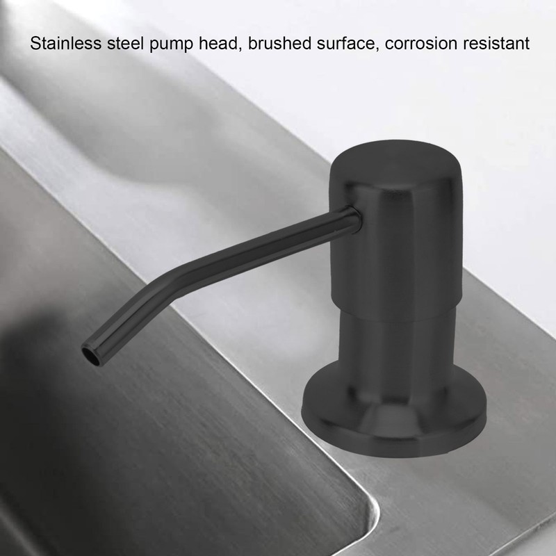 Kitchen Sink Soap Dispenser Kit Built in Soap Pump Head