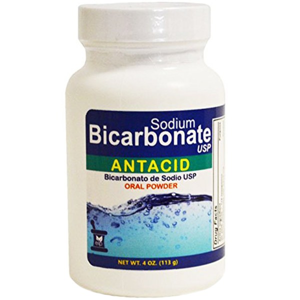 Sodium Bicarbonate Antacid Oral Powder USP 4 oz