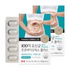 Everfit Enteric-Coated 10 Billion CFU Probiotics 30 Capsules 2 Boxes / Mixed Probiotic Capsules Synbiotics Zinc / 에버핏 장용성 100억 유산균 프로바이오틱스 30캡슐 2박스  혼합 유산균 캡슐 신바이오틱스 아연