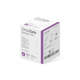 Dropsafe Medlance Plus Safety Lancet, Lite, 25 Gauge, 1.5mm, Pressure Activated for Gentle Blood Glucose Testing, Sterile, Single-Use, 200ct Box
