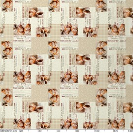 ANRO Oilcloth Tablecloth Wax Tablecloth Coffee Espresso