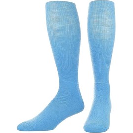 All Sport Polyester Baseball Football Soccer Volleyball Tube Sock (AU, Alpha, One Size, Regular, Regular, Sky blue)